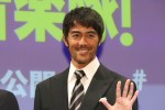 阿部寛、映画『異動辞令は音楽隊！』完成披露試写会に登場