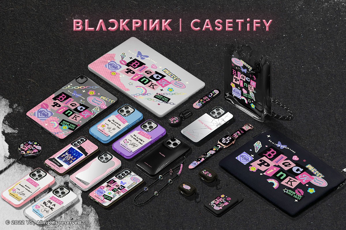 BLACKPINK×「CASETiFY」コラボ第2弾！　スマホケースやAirPodsケース登場へ