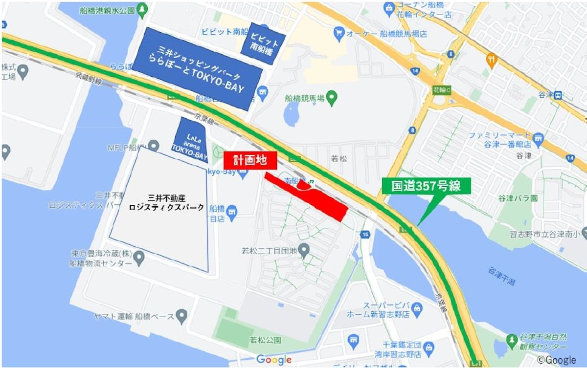 南船橋駅前商業施設計画