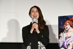 『劇場版 転生したらスライムだった件 紅蓮の絆編』完成披露上映会 舞台あいさつに登壇した豊口めぐみ