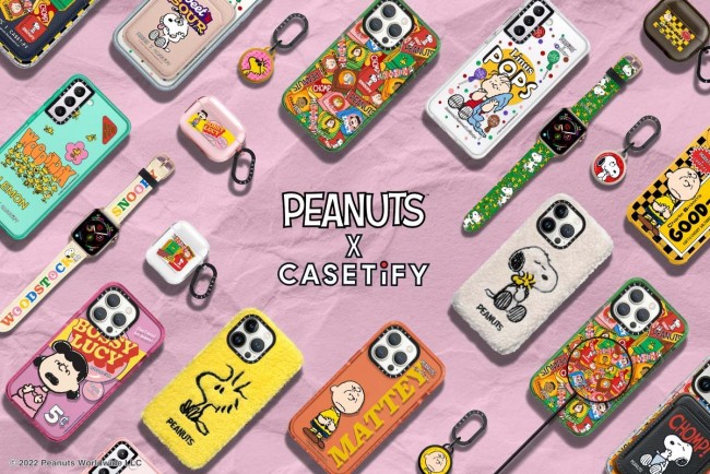 スヌーピーが“レトロかわいい”アイテムに！　『PEANUTS』×「CASETiFY」コラボ