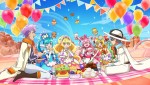 アニメ『デリシャスパーティ・プリキュア』変身後全員スチール