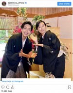 （左から）松下洸平、木村多江　※「木村多江」インスタグラム