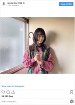 「珍しい」陽香の私服　※「生駒里奈」インスタグラム