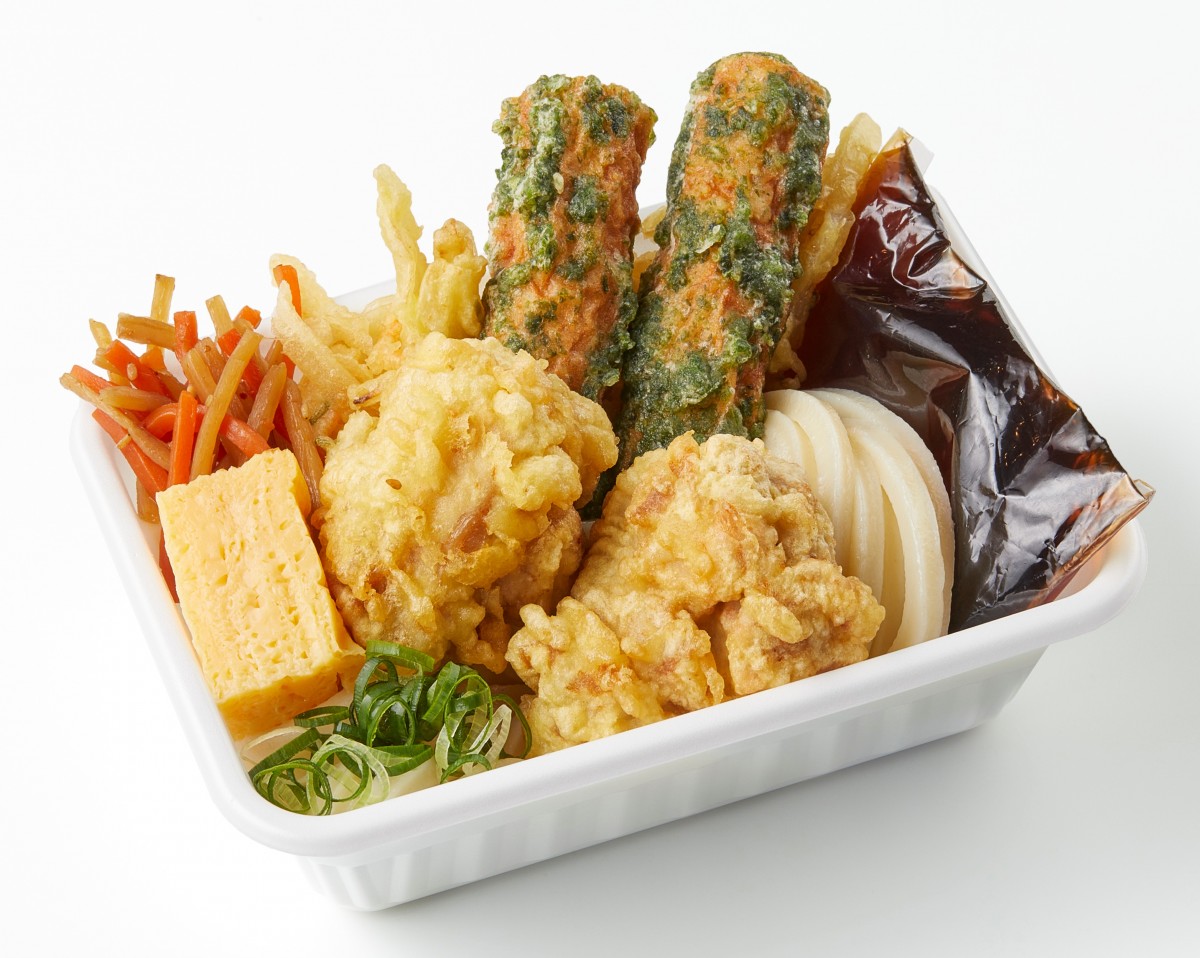 丸亀製麺「W鶏ちく天うどん弁当」新登場！