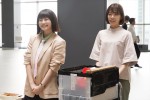 ドラマ『悪女（わる）～働くのがカッコ悪いなんて誰が言った？～』で共演する（左から）今田美桜、桜井ユキ