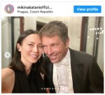 【写真】中谷美紀、夫のビオラ奏者ティロ・フェヒナー氏との2ショット披露「素敵」「幸せそうなツーショット」