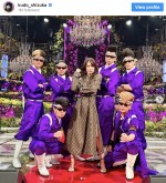 【写真】工藤静香『FNS歌謡祭』氣志團とのオフショット公開　「惚れました」「かっこいい」と反響