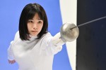 【写真】『オールドルーキー』美少女フェンシング選手役・當真あみに称賛続々「かわいすぎる」「絶対人気出る」