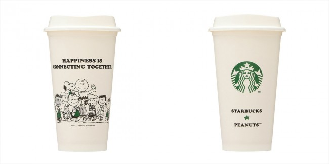 スタバ×『PEANUTS』コラボ、店舗でも発売へ！　スヌーピーたちのカップなど全3種類