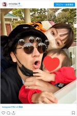 JOY・わたなべ麻衣、2歳の娘とディズニー旅行満喫 ※「わたなべ麻衣」インスタグラム