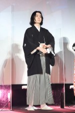 ドラマ『ミステリと言う勿れ』完成披露試写会に出席した菅田将暉