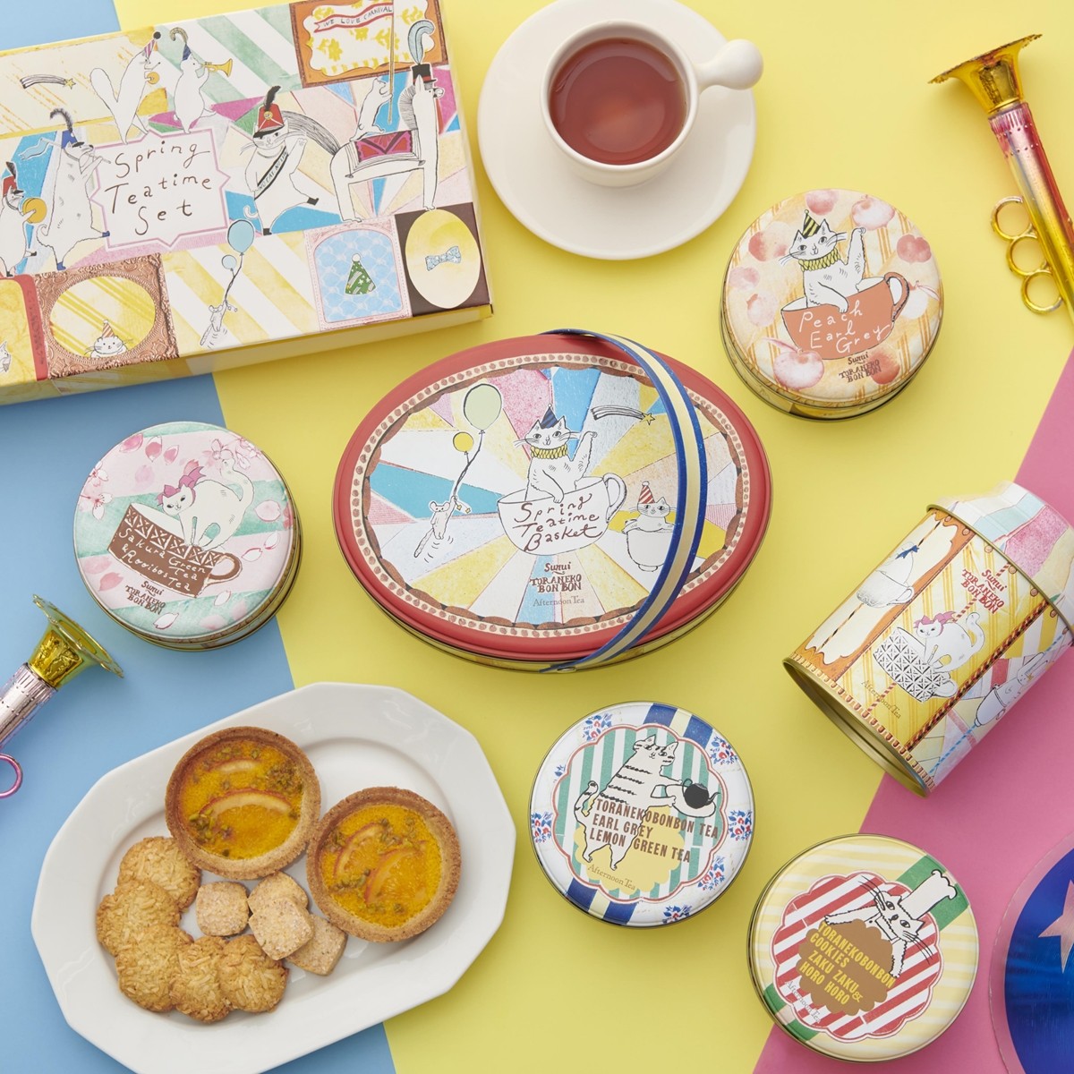 「Afternoon Tea」春季限定の紅茶＆焼き菓子を発売！