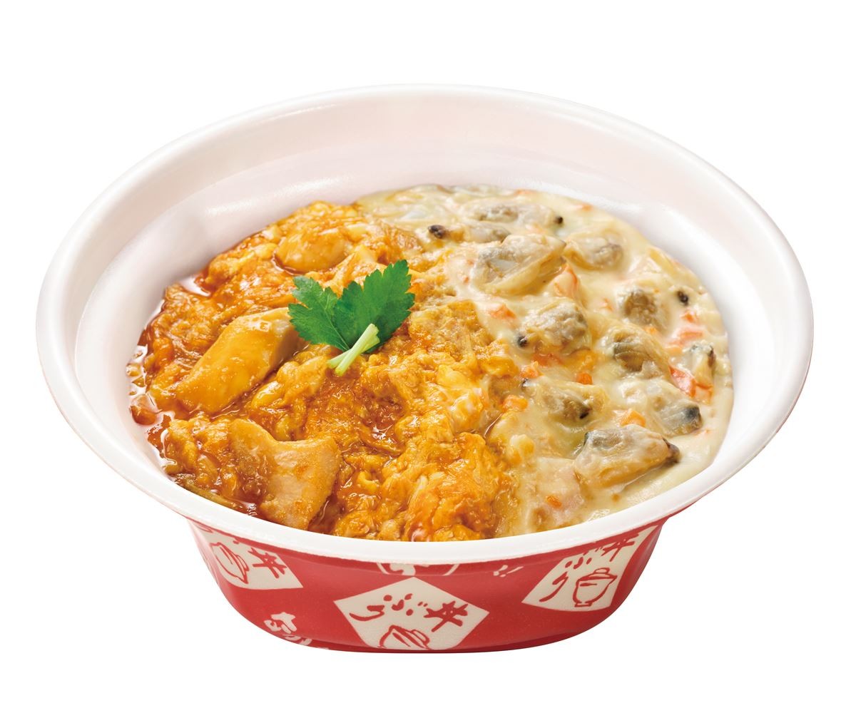 なか卯「あさりくり～む親子丼」発売！