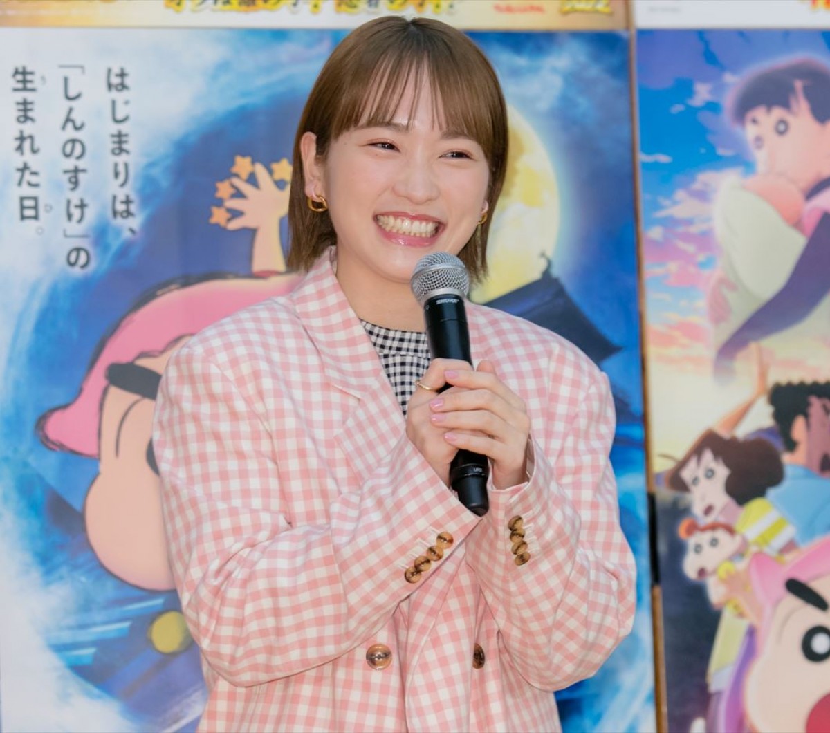 川栄李奈、『クレヨンしんちゃん』声優に『カムカム』活きた？　「忍者のところとか」