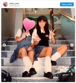 【写真】矢田亜希子、ミニスカ＆ルーズソックスのギャルな“女子高生”時代に反響