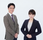 ドラマ『シネコンへ行こう！』（左から）主演の渡辺大、共演の北乃きい