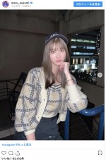 生見愛瑠の私服コーデ　※「生見愛瑠」インスタグラム