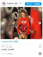 倖田來未、ツインテールで40歳バースデーをお祝い　※「倖田來未」インスタグラム