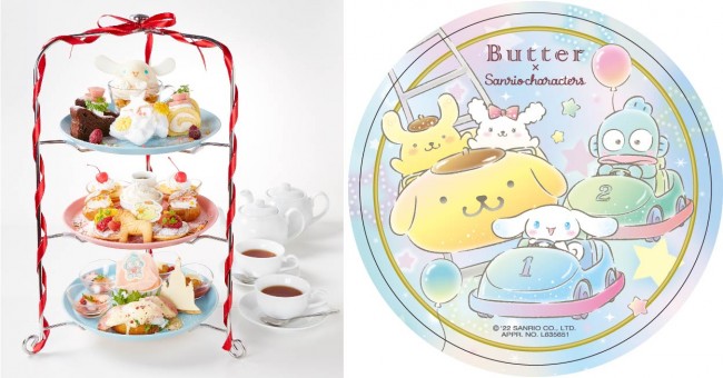 サンリオ×「Butter」コラボ第2弾！　“遊園地”がテーマのパンケーキなど登場