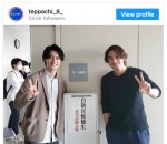 【写真】町田啓太＆佐野勇斗、ほのぼの2ショットに反響