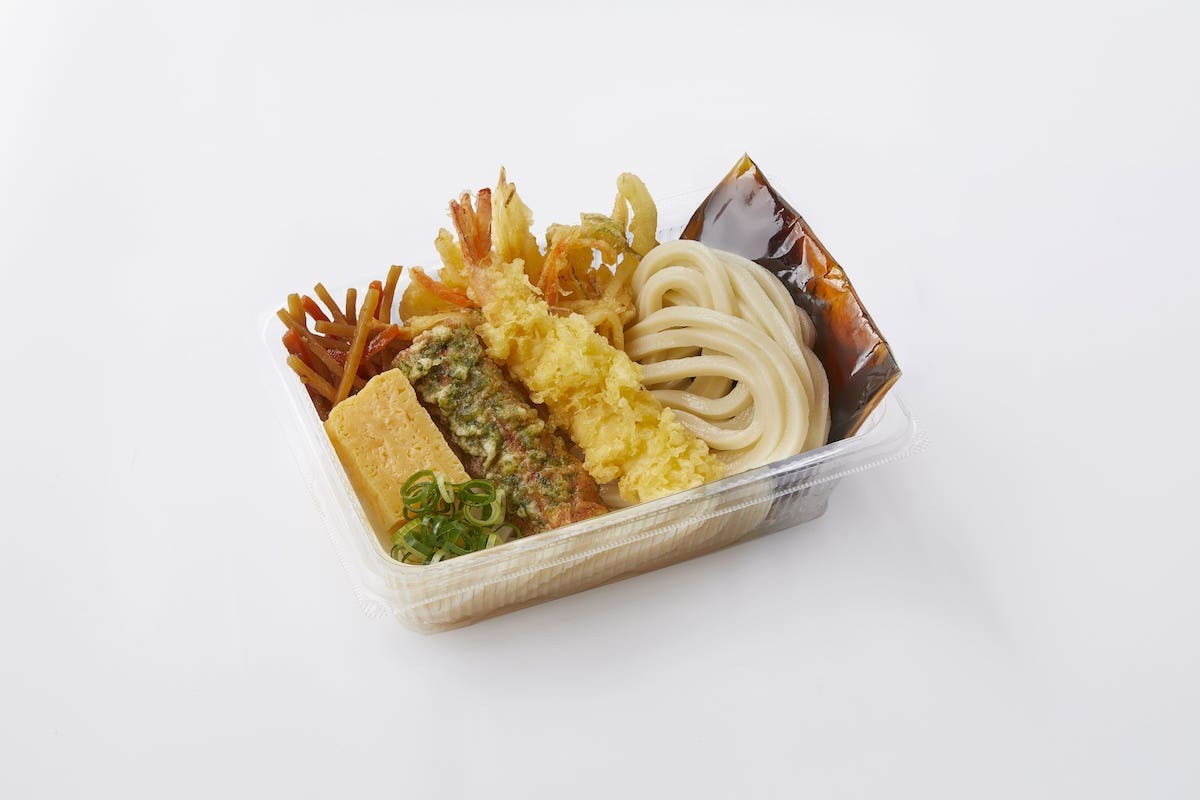 「豚しゃぶおろしうどん弁当」「いわし天うどん弁当」20220721