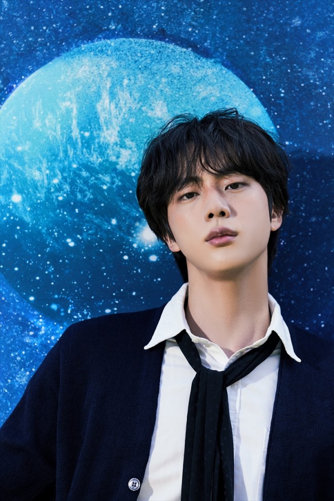 BTS ジン、初ソロシングルのコンセプトフォト公開！　宇宙を連想させる仕上がりに