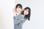 （左から）日向坂46・丹生明里、金村美玖