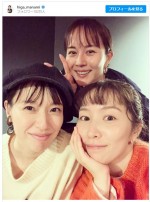 【写真】比嘉愛未“Wえり”と3ショットに反響「この3人大好きすぎる」