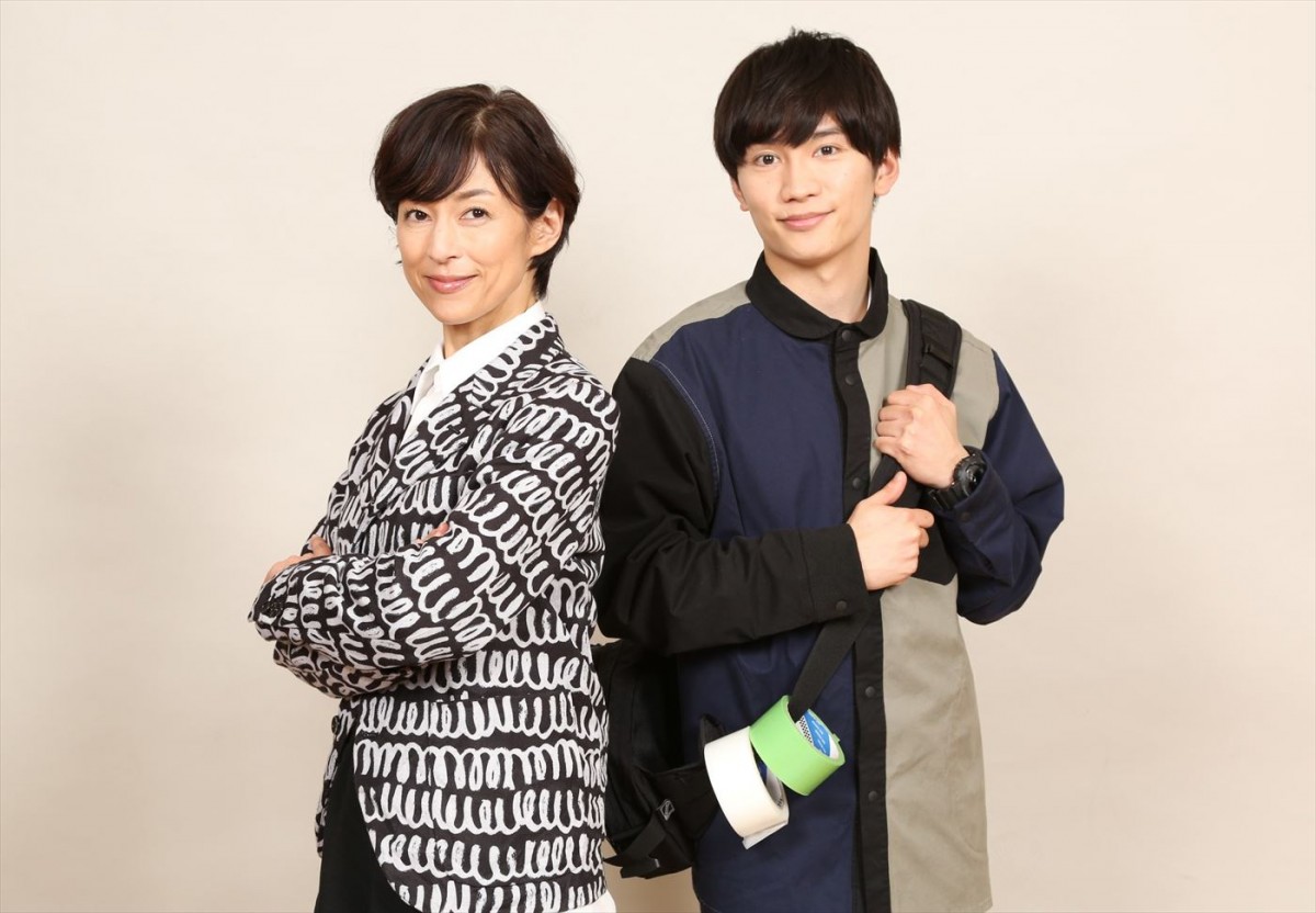 『生ドラ！東京は24時』第1夜主演（左から）鈴木保奈美、藤原丈一郎（なにわ男子）