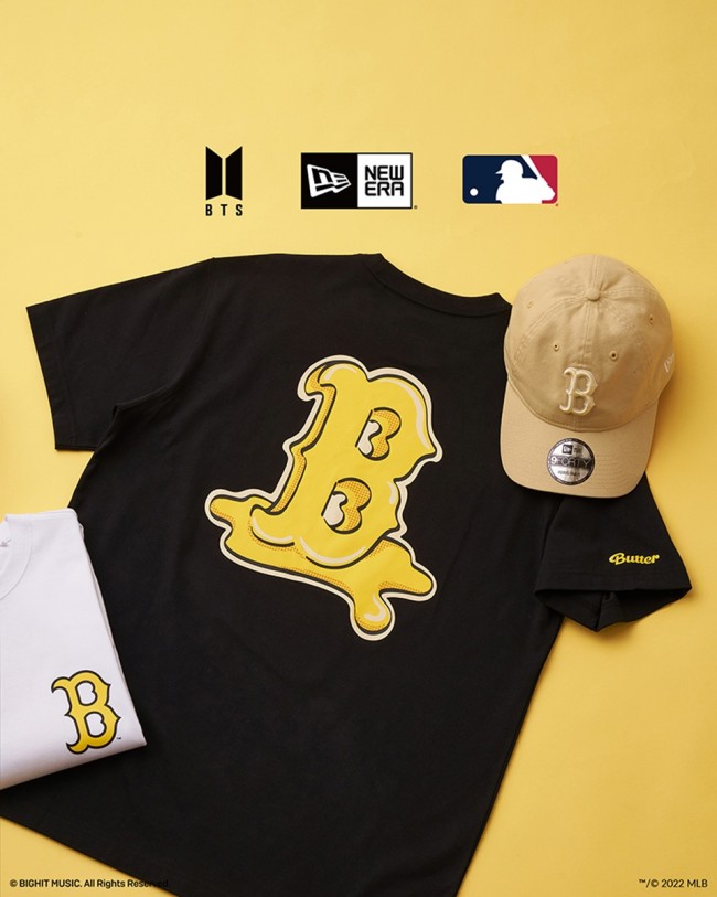 BTS×MLB×ニューエラがコラボ！ 「Butter」などの楽曲をイメージしたデザイン