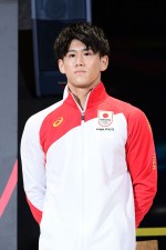 TEAM JAPAN シンボルアスリート・ネクストシンボルアスリート認定式に出席した橋本大輝