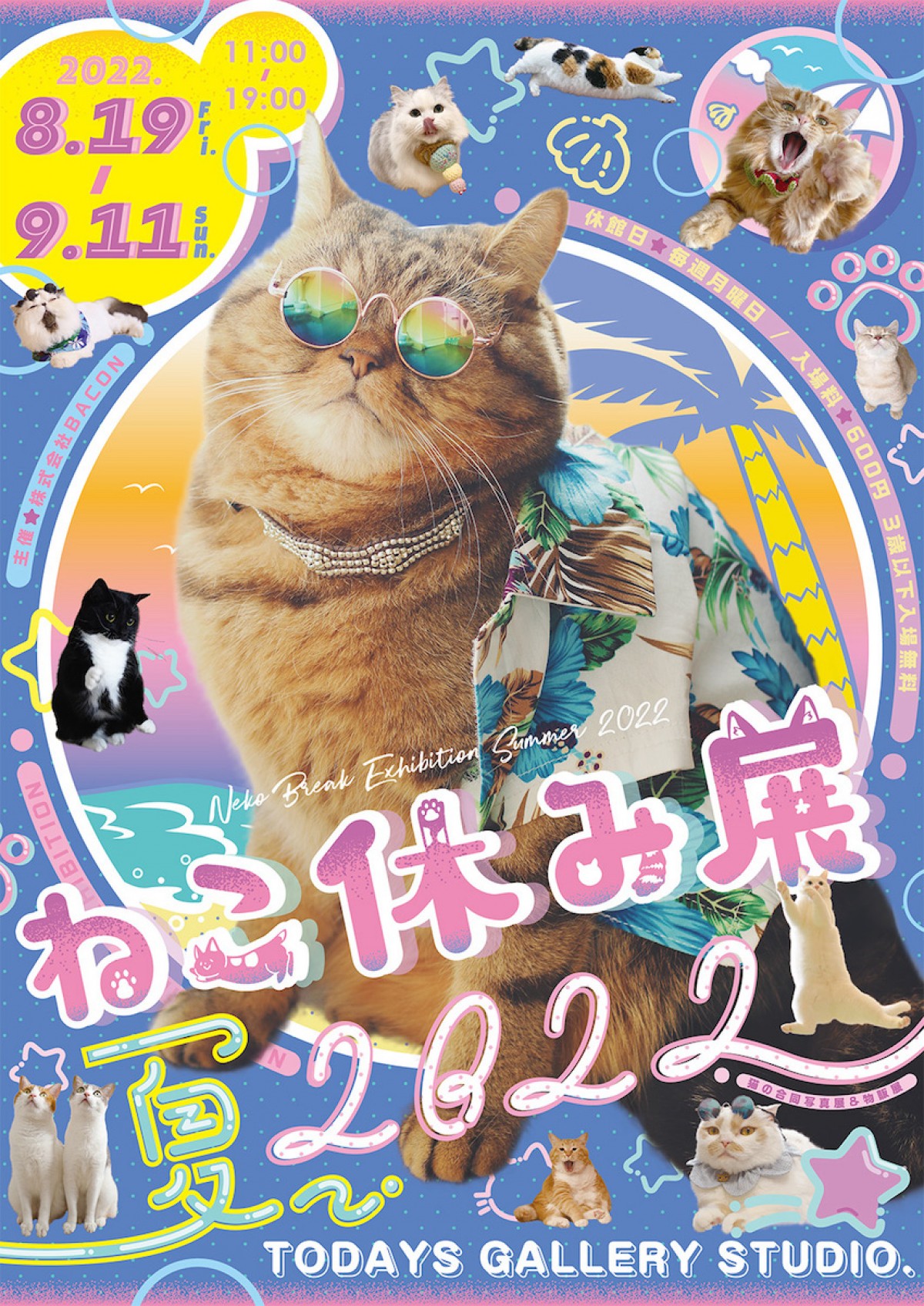 「ねこ休み展」