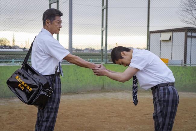 小沢仁志がまさかの高校球児役!?　映画『野球部に花束を』場面写真