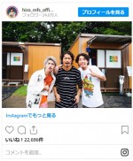 （左から）MY FIRST STORY・Hiro、WANIMA・KENTA、ONE OK ROCK・Taka　※「Hiro」インスタグラム