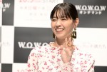 『連続ドラマW シャイロックの子供たち』完成披露試写会に出席した西野七瀬