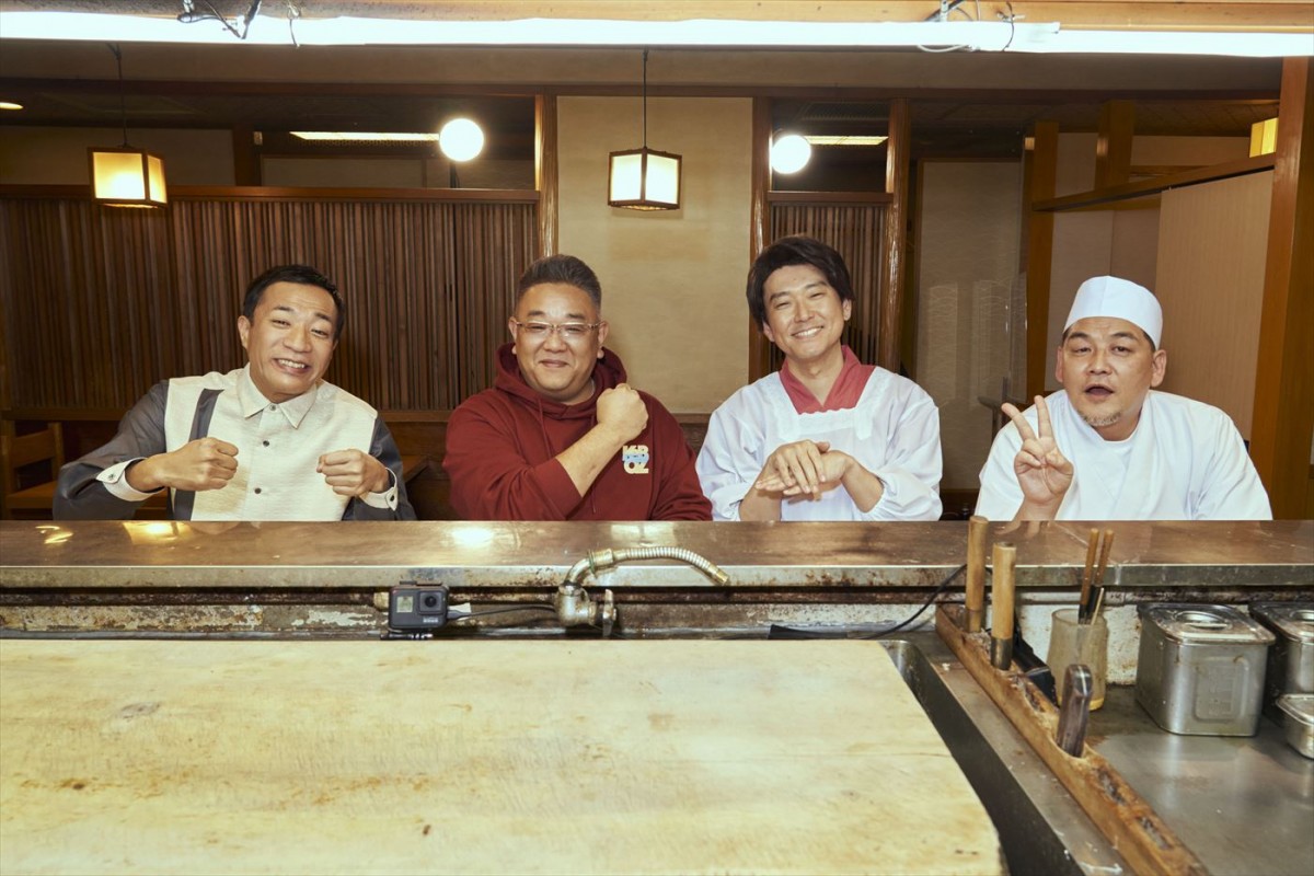 サンドウィッチマンとナイツがドラマ初共演！　プロ野球選手の思い出飯を探る新感覚ドラマ、来年1.5放送開始