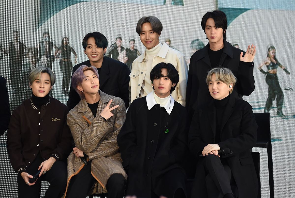 BTS NBC Today Show, Rockefeller Center Today Show Plaza, New York, NY February 21, 2020