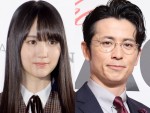 （左から）乃木坂46・賀喜遥香、藤森慎吾