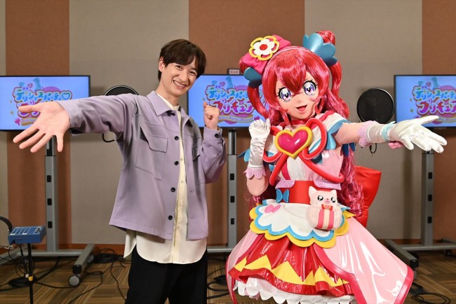 アニメ『デリシャスパーティ・プリキュア』に出演するKis‐My‐Ft2・宮田俊哉