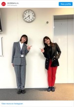 【写真】綾瀬はるか、次の“月9主人公”杏とばったり　偶然のバトンタッチ2ショットに反響