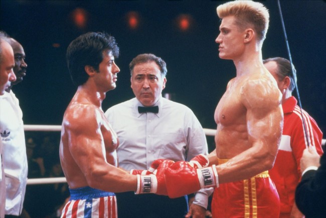 映画『ロッキーVSドラゴ：ROCKY IV』場面写真