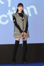 Galaxy新製品発表・スマホファッションお披露目会に出席した堀未央奈