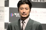 『連続ドラマW シャイロックの子供たち』完成披露試写会に出席した玉山鉄二