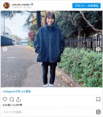 長男との“仲直りラン”を楽しんだ安田美沙子 ※「安田美沙子」インスタグラム