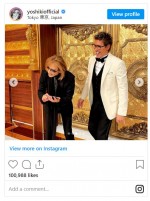 YOSHIKI、芸能人格付けチェックでのオフショット　※「YOSHIKI」インスタグラム