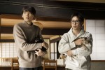 ドラマ『ねこ物件』より（左から）主演の古川雄輝、共演の細田佳央太