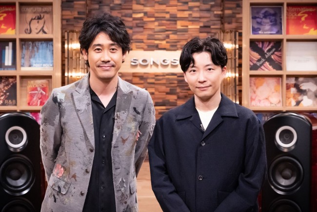 『SONGS』に出演する（左から）大泉洋、星野源