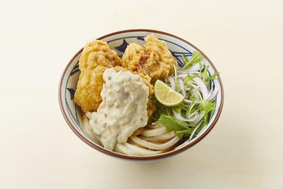 220824_タル鶏天ぶっかけうどん