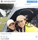 （左から）倉科カナ、橘のぞみ　※「倉科カナ」インスタグラム